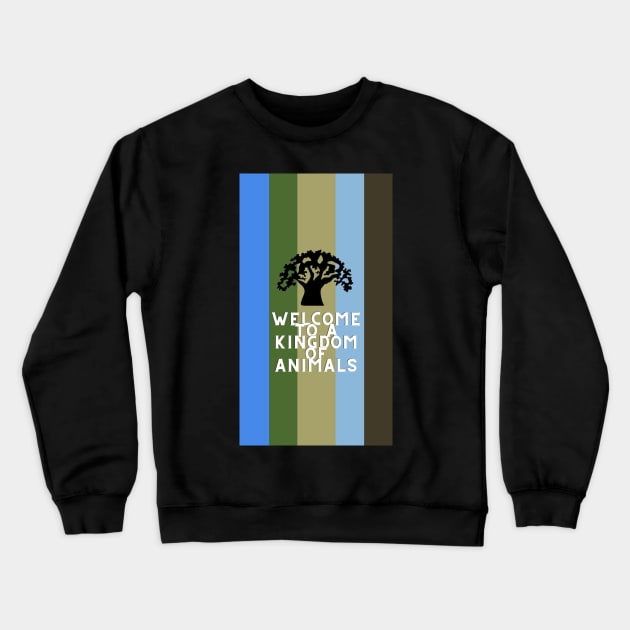 Animal Kingdom Aesthetic Crewneck Sweatshirt by broadwaymae